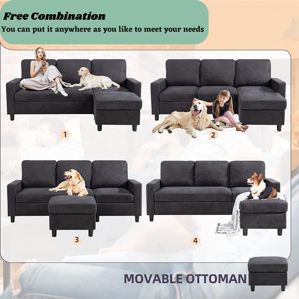 buy modern l shaped couch online